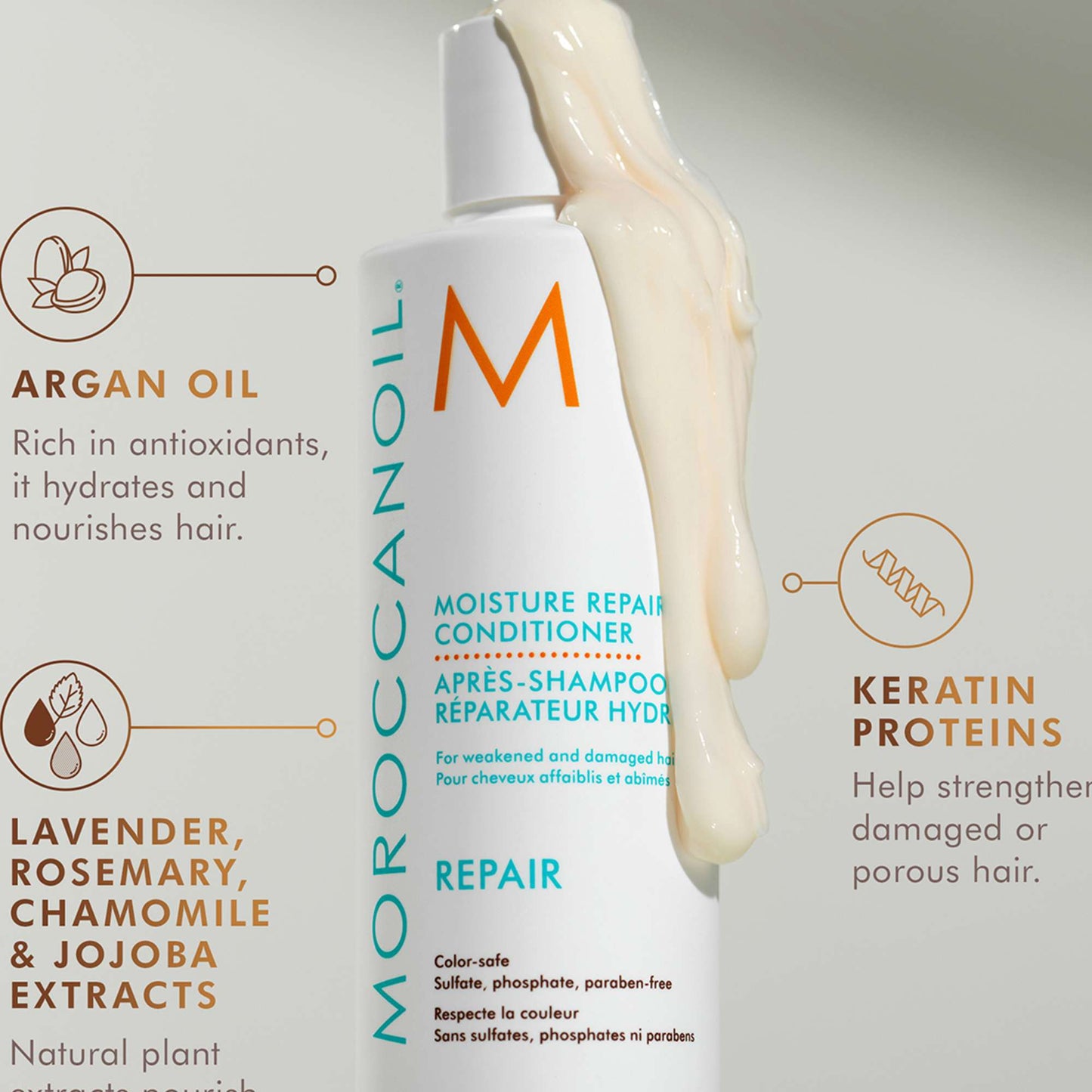 Moroccanoil Conditioner Moisture Repair Conditioner 250ml - Additional 2