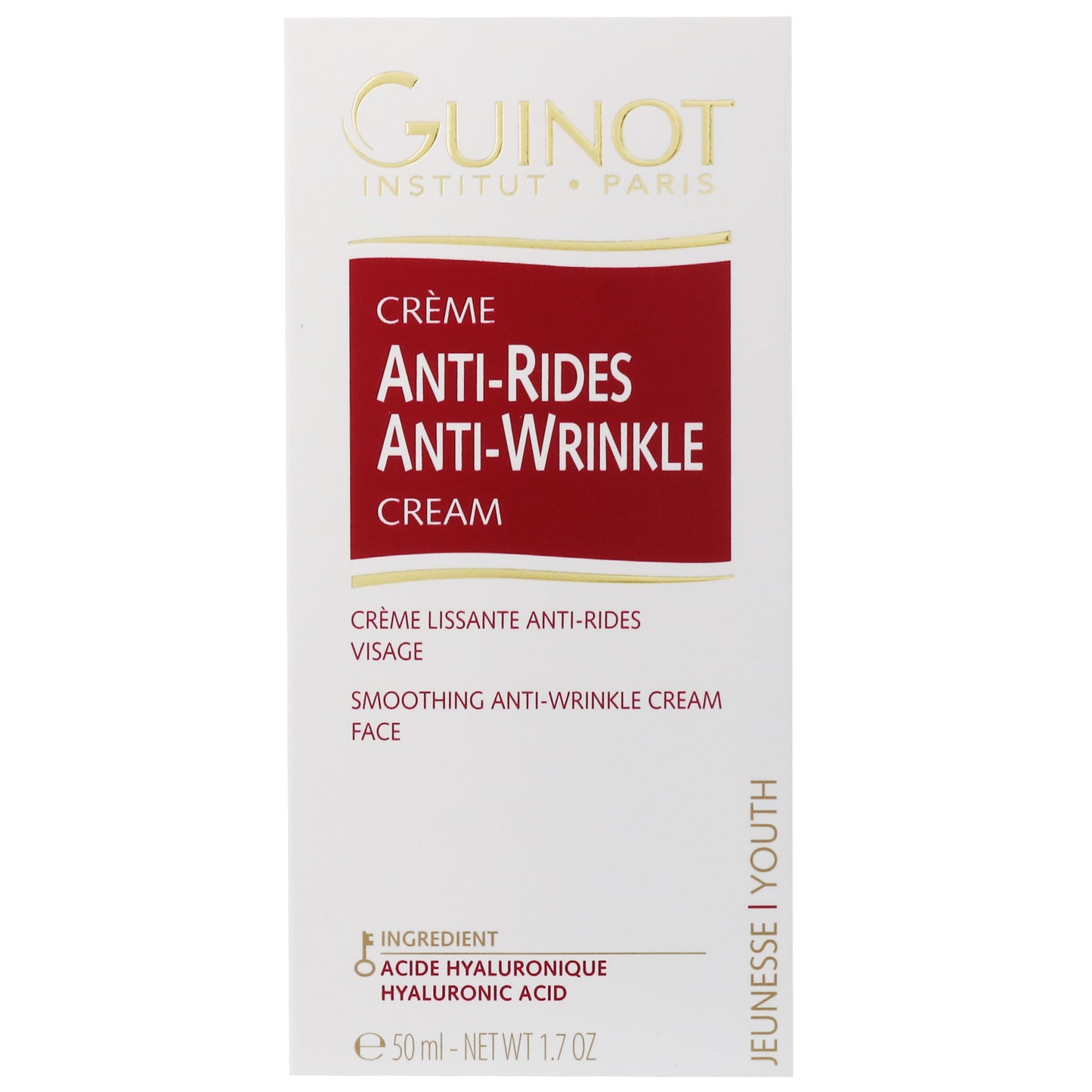 Guinot Youth Crème Vital Antirides Anti-Wrinkle Cream 50ml / 1.7 fl.oz. - Additional 1
