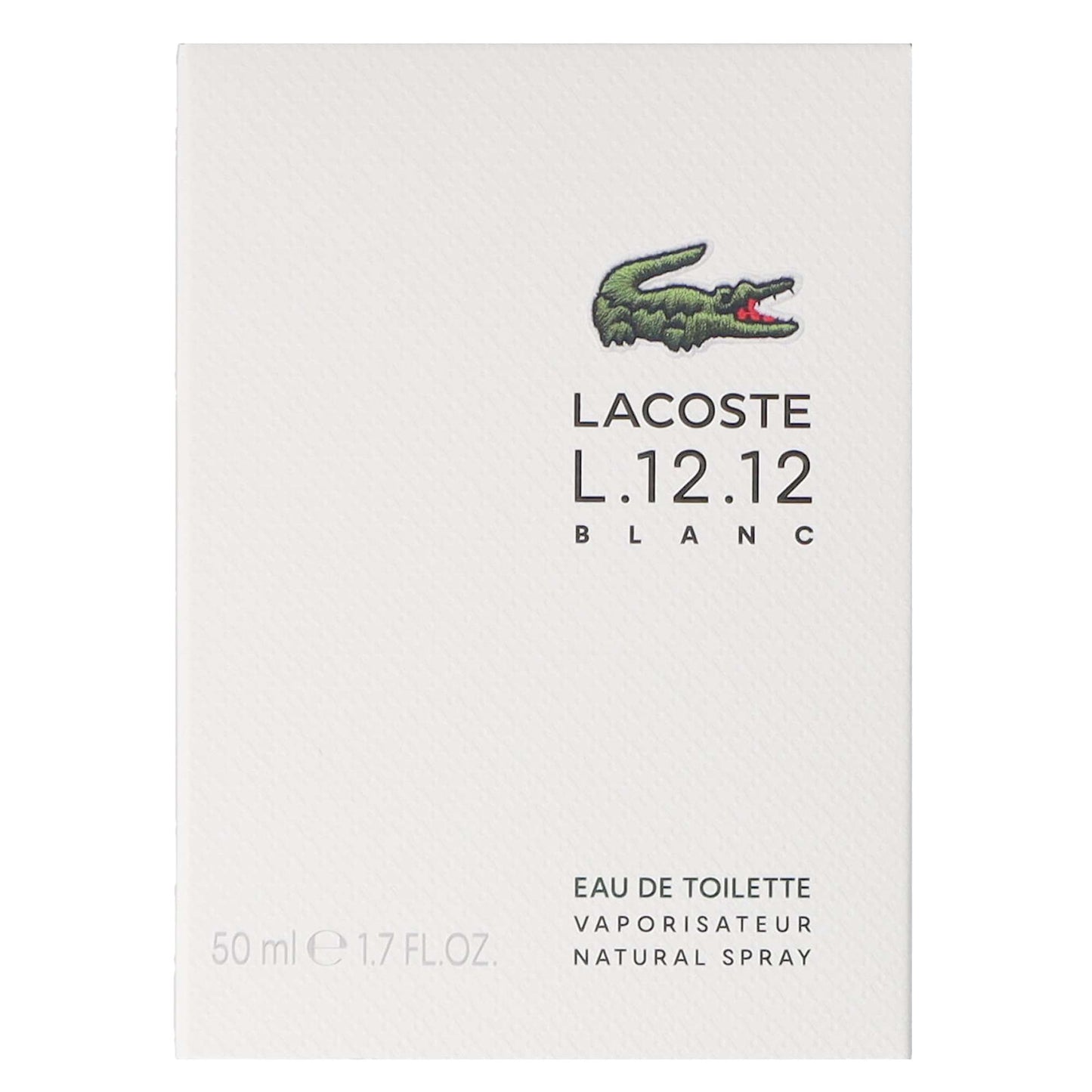 Lacoste L.12.12 Blanc Pour Lui Eau de Toilette Spray 50ml - Additional 1