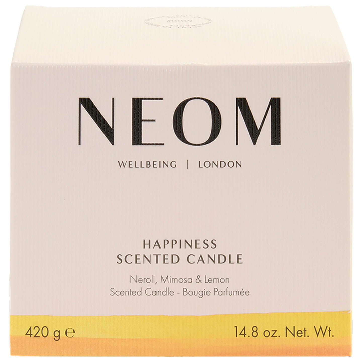 Neom Wellbeing London Scent To Make You Happy Happiness Scented Candle (3 Wicks) 420g - Additional 1