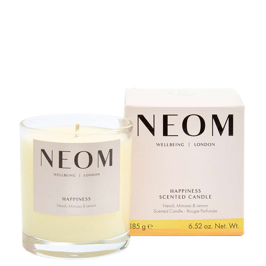 Neom Wellbeing London Scent To Make You Happy Happiness Scented Candle (1 Wick) 185g