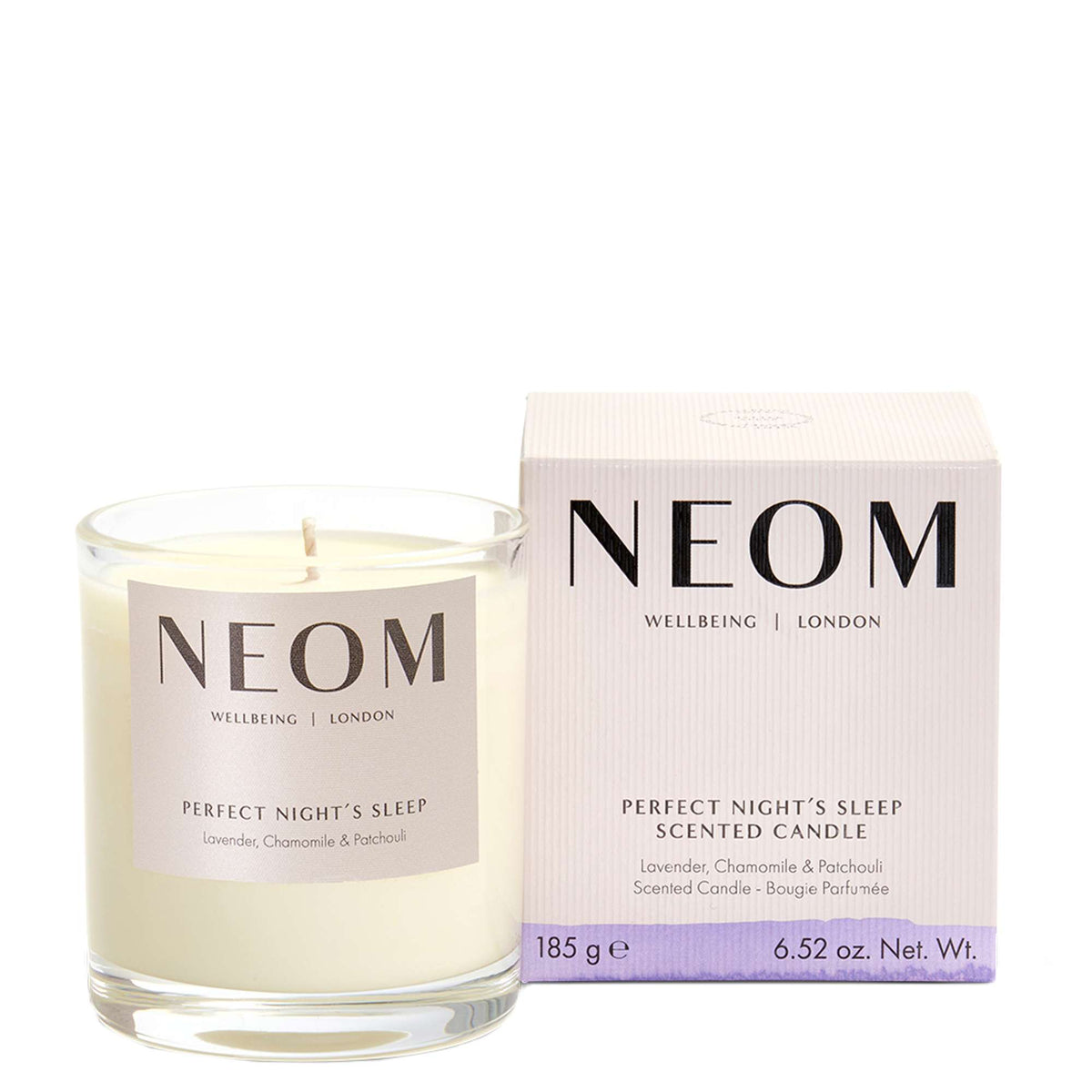 Neom Wellbeing London Scent To Sleep Perfect Night's Sleep Scented Candle (1 Wick) 185g