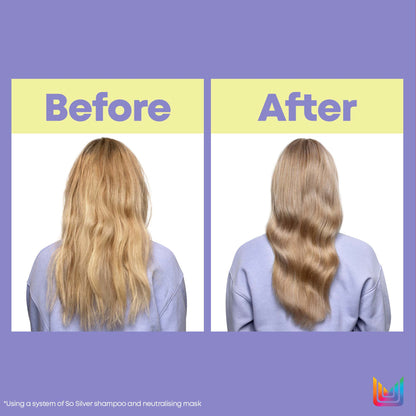 Matrix Total Results Color Obsessed So Silver Shampoo to Neutralize Yellow Tone in Blonde Hair 300ml - Additional 3