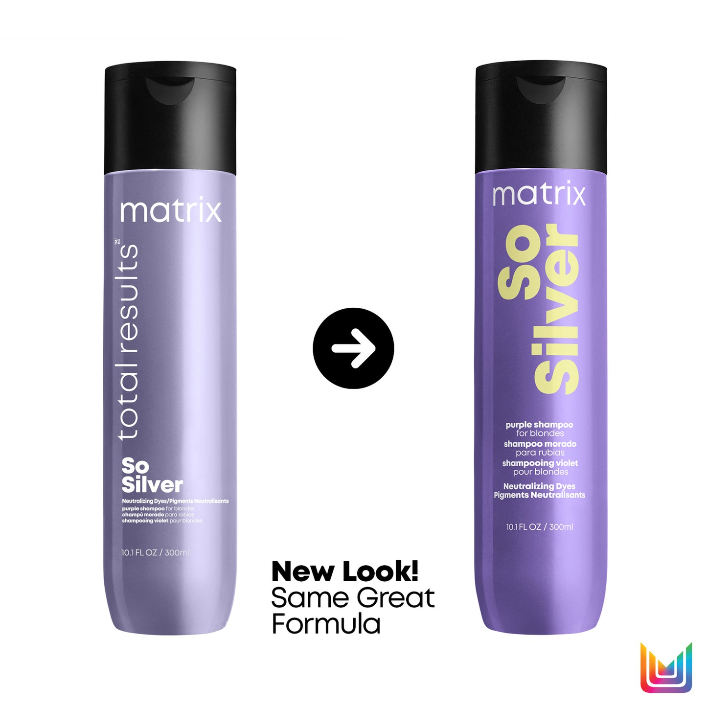 Matrix Total Results Color Obsessed So Silver Shampoo to Neutralize Yellow Tone in Blonde Hair 300ml - Additional 4