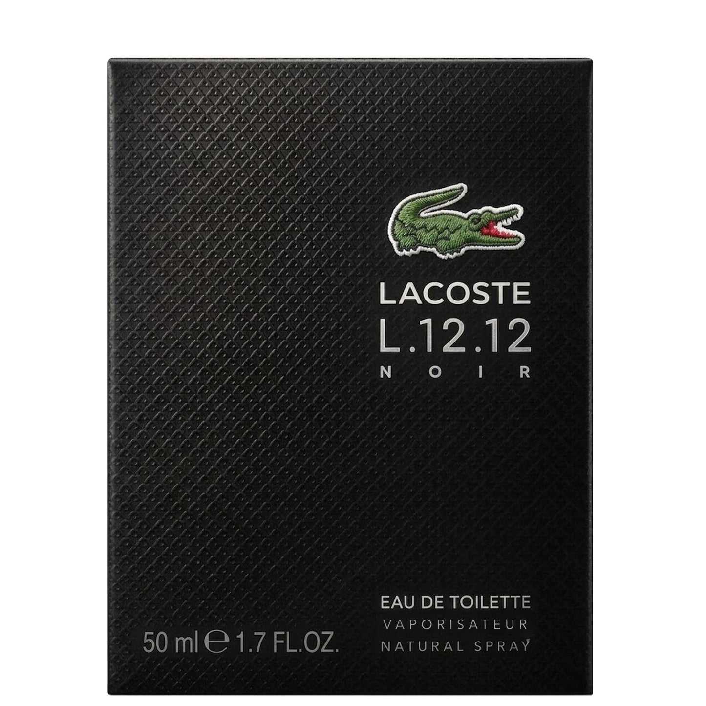 Lacoste L.12.12 Noir Pour Lui Eau de Toilette Spray 50ml - Additional 1