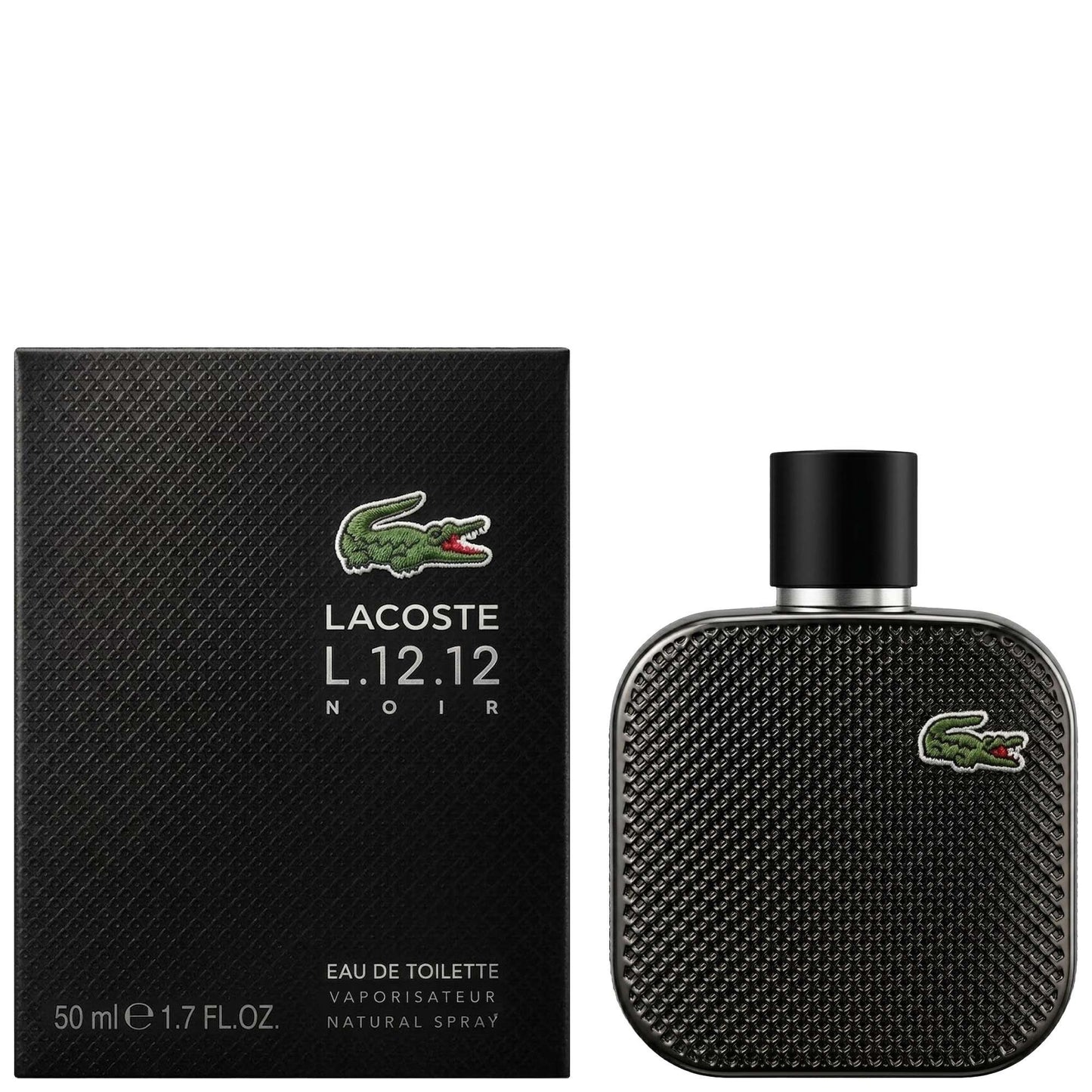 Lacoste L.12.12 Noir Pour Lui Eau de Toilette Spray 50ml - Additional 2