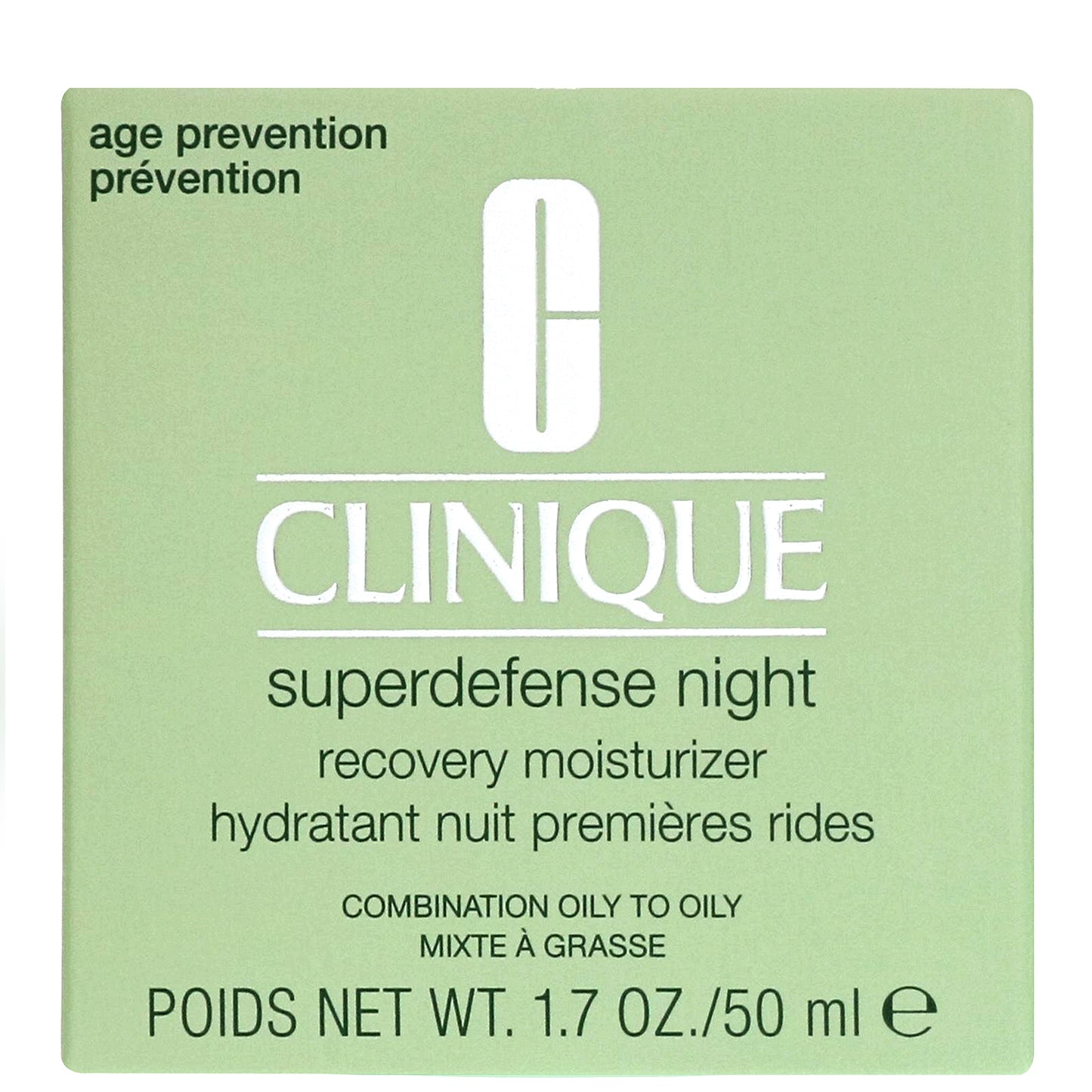 Clinique Superdefense Night Recovery Moisturizer for Combination Oily to Oily Skin 50ml / 1.7 fl.oz. - Additional 1