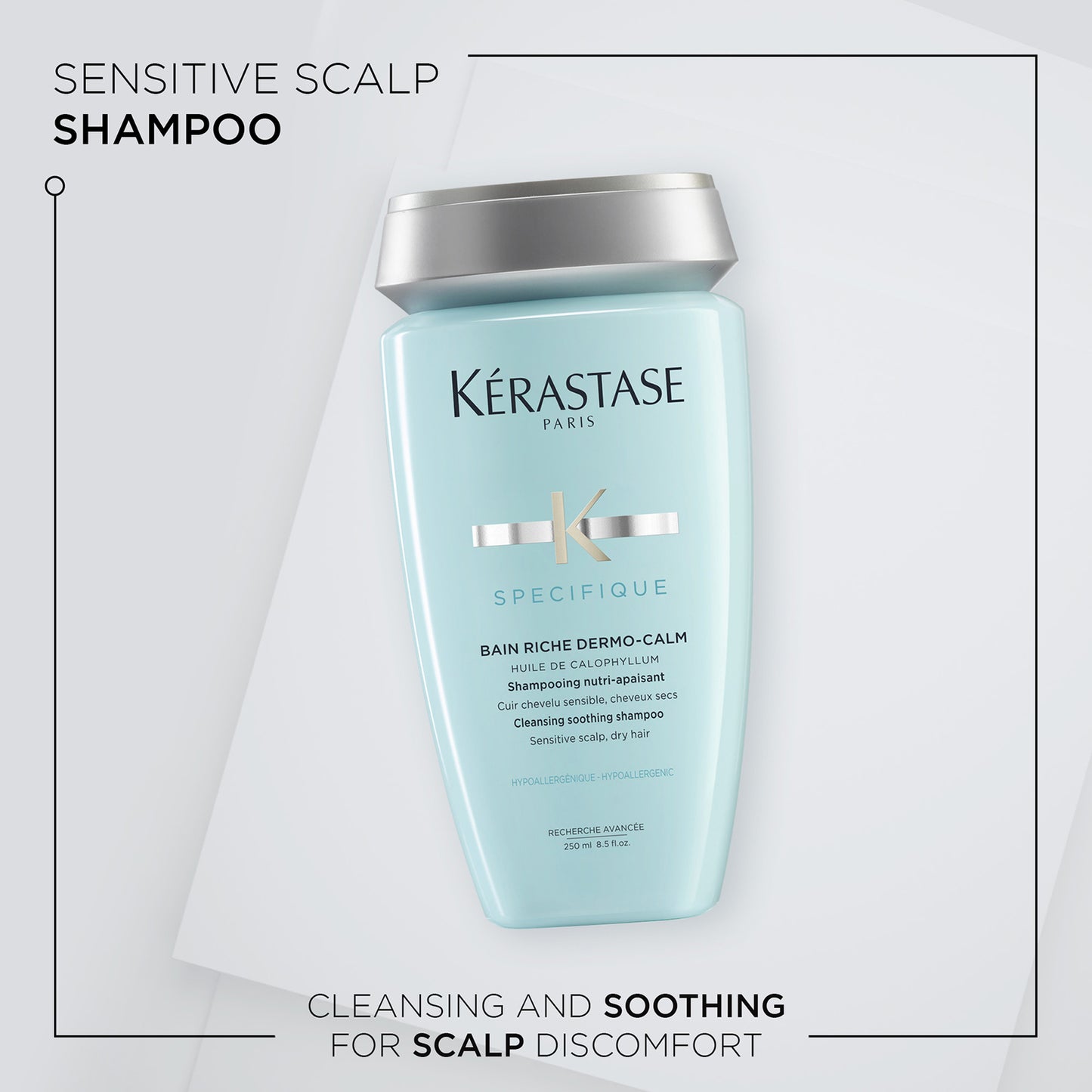 Kérastase Specifique Bain Riche Dermo-Calm: Cleansing Soothing Shampoo 250ml - Additional 1