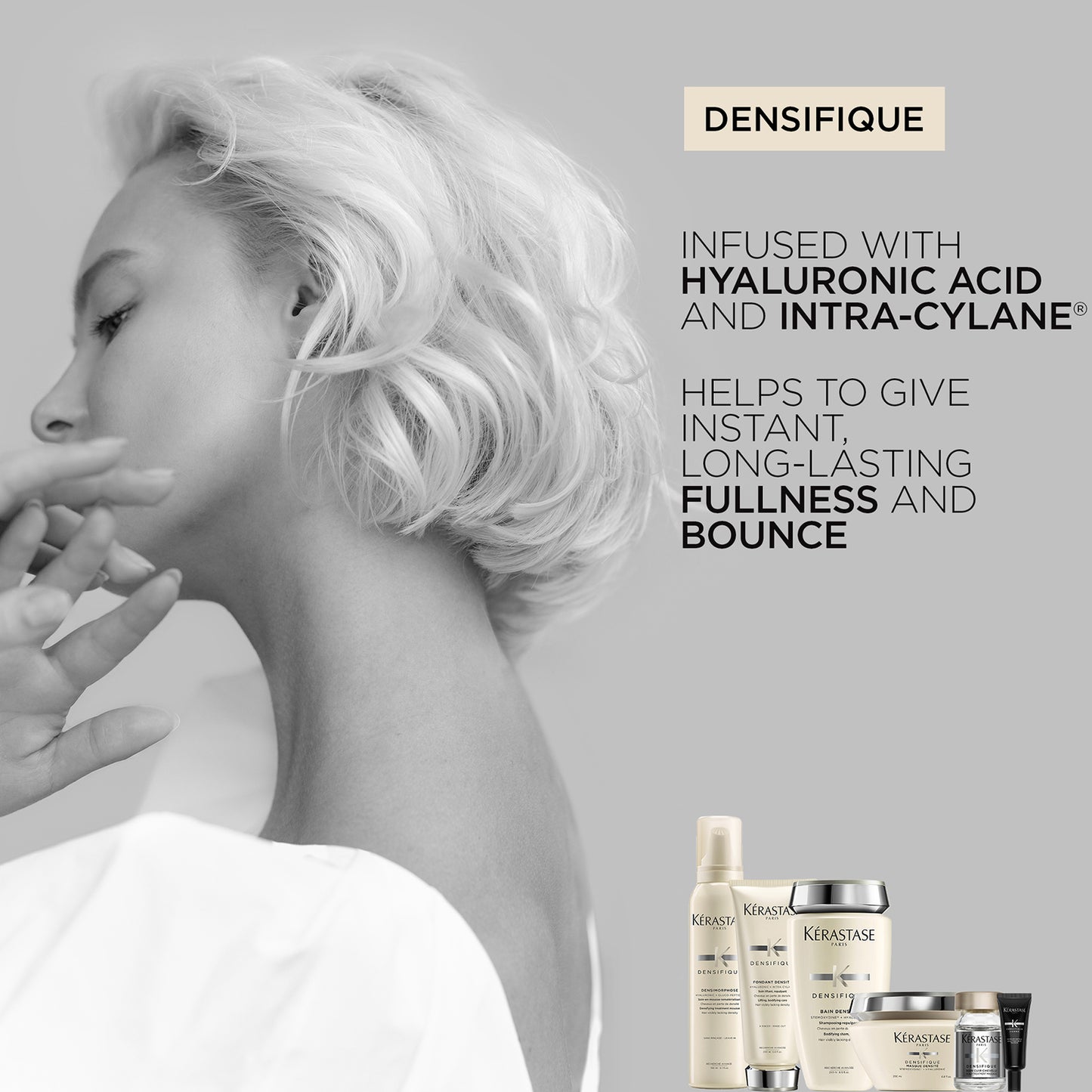 Kérastase Densifique Bain Densité Homme: Bodifying Daily Shampoo 250ml - Additional 2