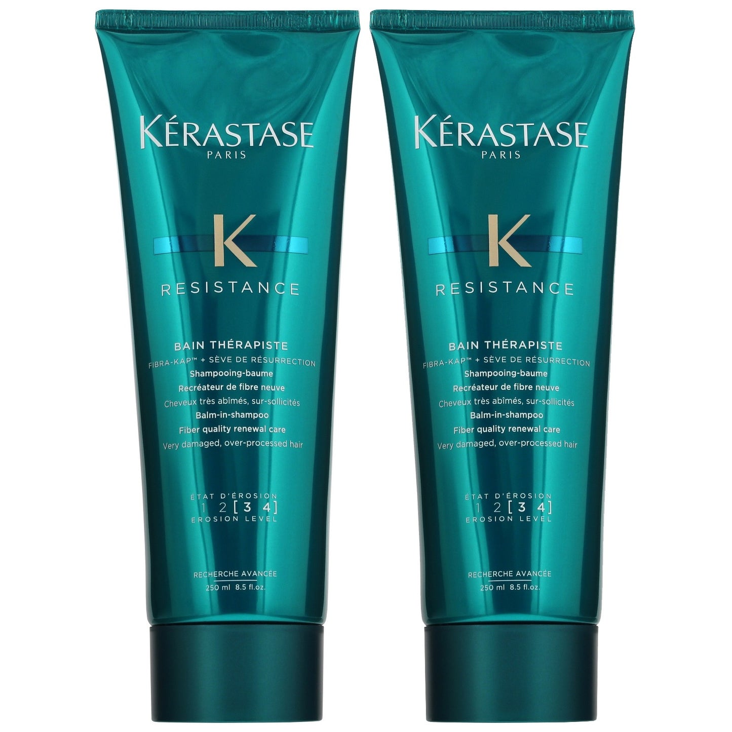 Kérastase  Duo: Resistance Bain Thérapiste: Strengthening Shampoo 2 x 250ml