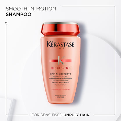 Kérastase Discipline Bain Fluidealiste: Smooth-In-Motion Shampoo For Unruly, Over-Processed Hair 250ml - Additional 2