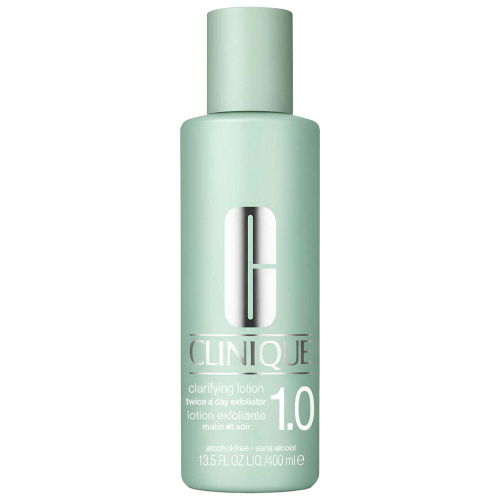 Clinique Cleansers & Makeup Removers Clarifying Lotion Twice A Day Exfoliator 1.0 for Dry and Sensitive Skin 400ml / 13.5 fl.oz.
