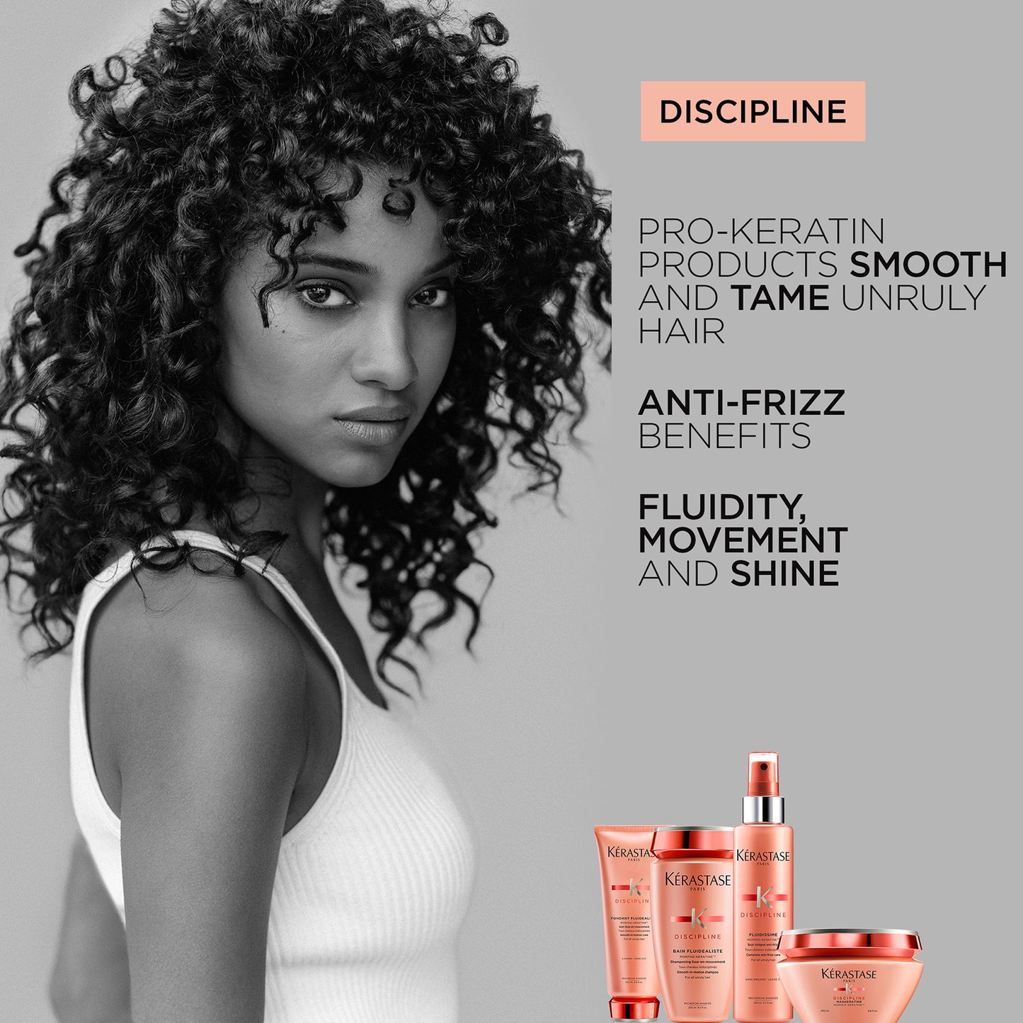 Kérastase Discipline Bain Fluidealiste: Smooth-In-Motion Shampoo For All Unruly Hair 250ml - Additional 3