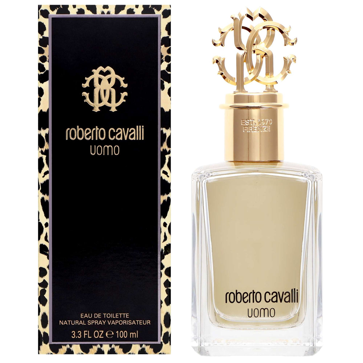 Roberto Cavalli Uomo Eau de Toilette Spray 100ml - Additional 2