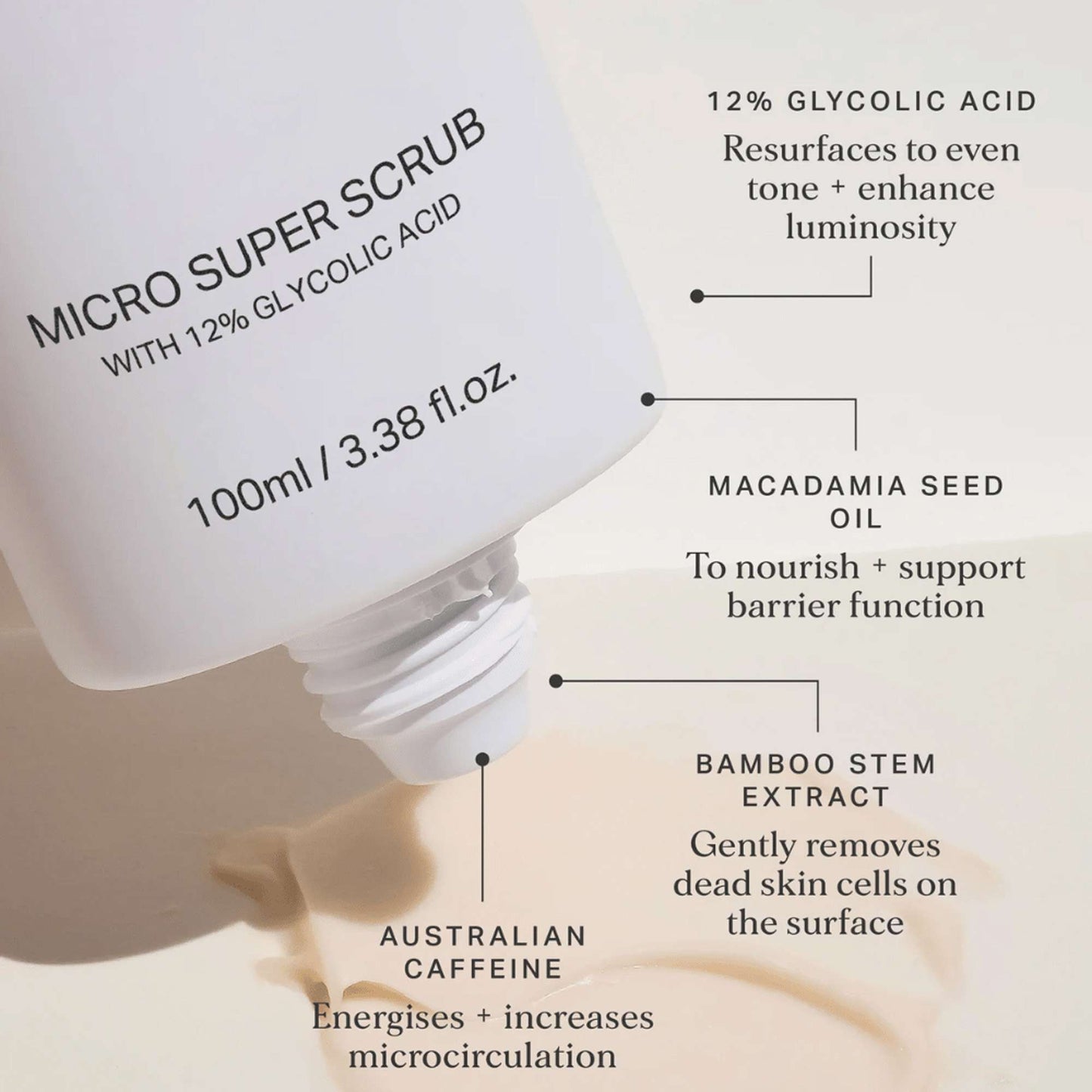 Alpha H Exfoliants Micro Cleanse Super Scrub 100ml - Additional 1