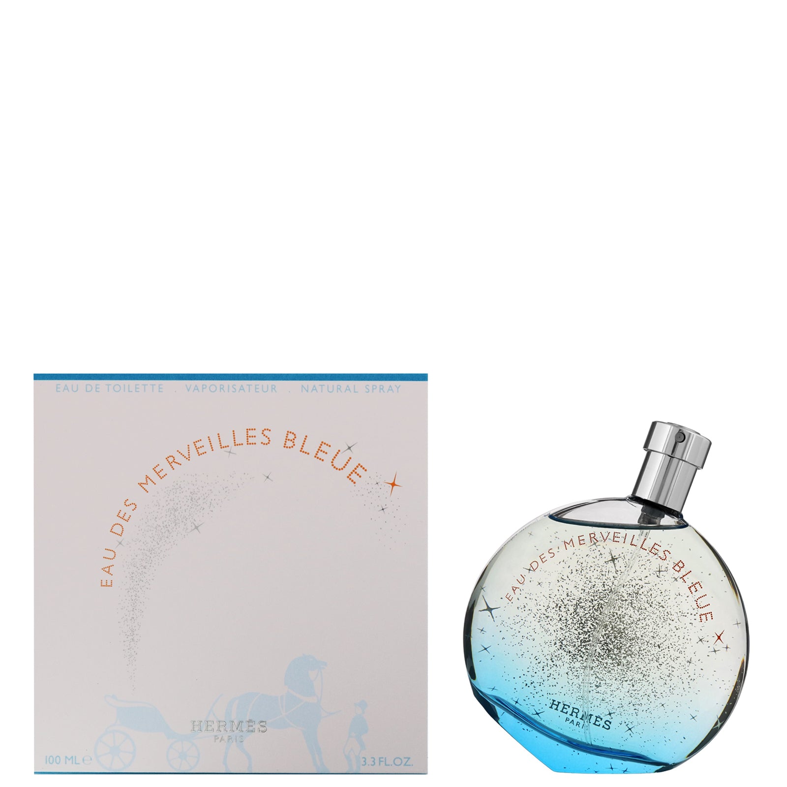 Hermès Eau des Merveilles Bleue Eau de Toilette Spray 100ml