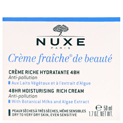 Nuxe Crème Fraîche de Beauté 48HR Moisturising Rich Cream for Dry to Very Dry Sensitive Skin 50ml - Additional 1