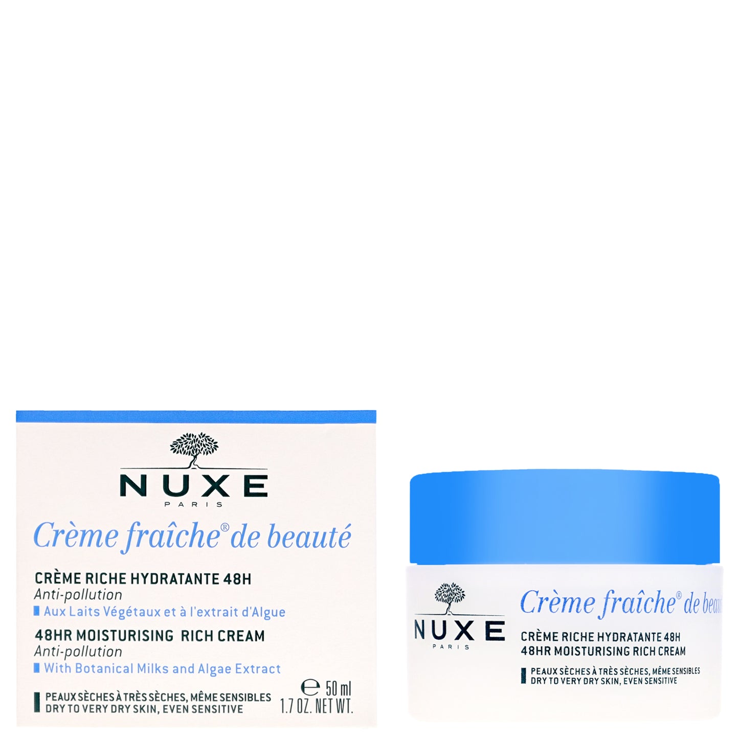Nuxe Crème Fraîche de Beauté 48HR Moisturising Rich Cream for Dry to Very Dry Sensitive Skin 50ml - Additional 2
