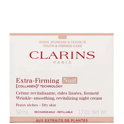 Clarins Extra-Firming Night Cream for Dry Skin 50ml / 1.6 oz. - Additional 1