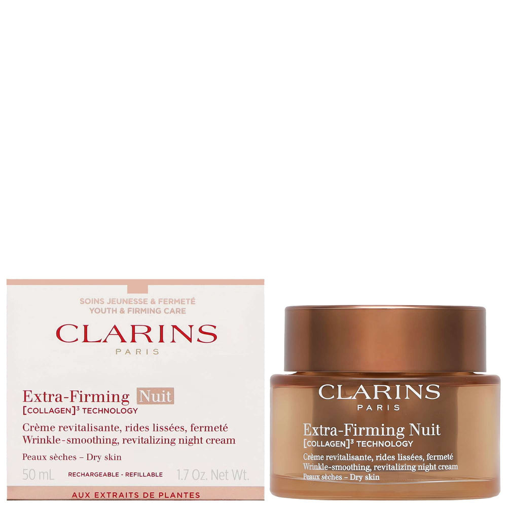 Clarins Extra-Firming Night Cream for Dry Skin 50ml / 1.6 oz. - Additional 2
