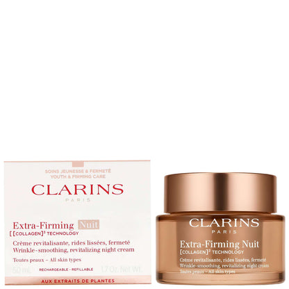 Clarins Extra-Firming Night Cream for All Skin Types 50ml / 1.6 oz. - Additional 2