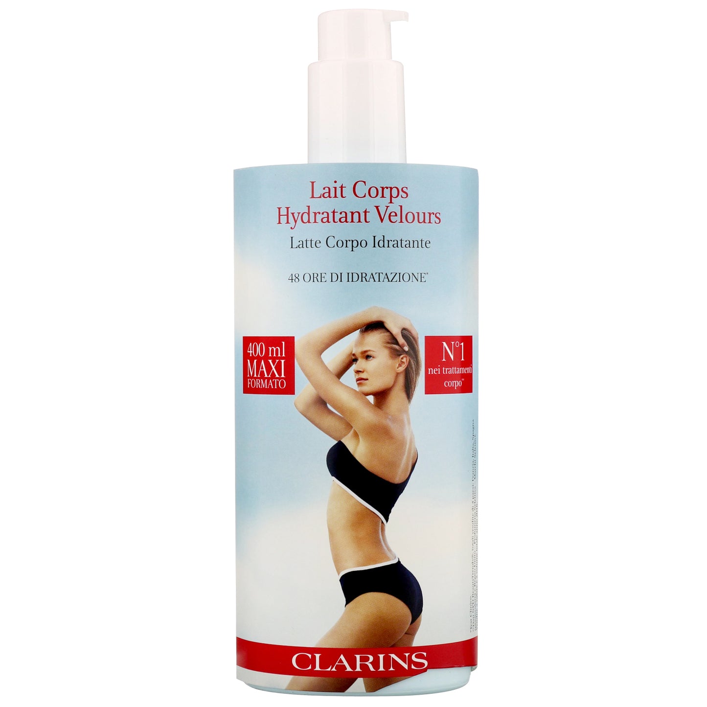 Clarins  Body-Smoothing Moisture Milk with Aloe Vera 400ml / 13.9 oz. - Additional 1
