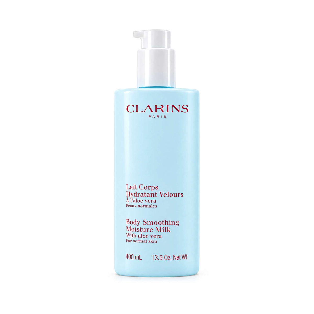 Clarins  Body-Smoothing Moisture Milk with Aloe Vera 400ml / 13.9 oz.