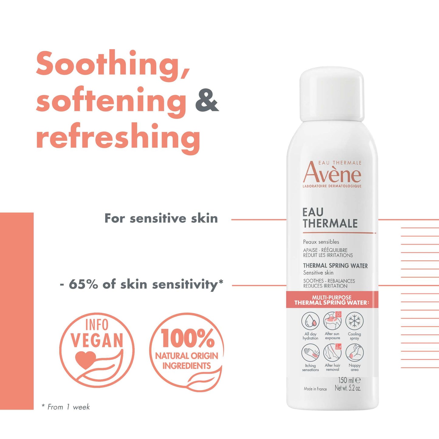Avène Face Thermal Spring Water Spray 150ml - Additional 2