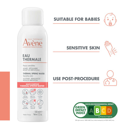 Avène Face Thermal Spring Water Spray 150ml - Additional 3