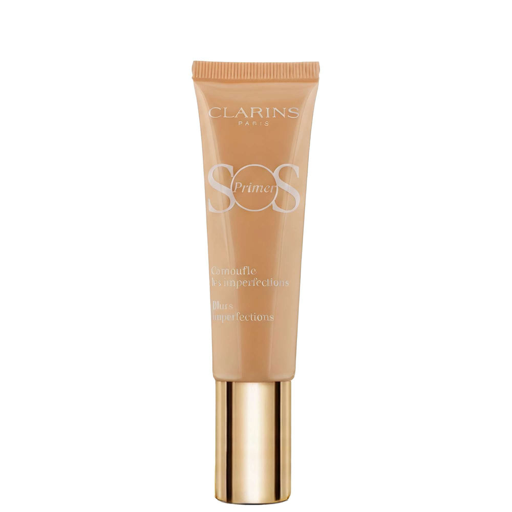 Clarins SOS Primer 02 Peach: Blurs Imperfections 30ml / 1 oz. - Extra