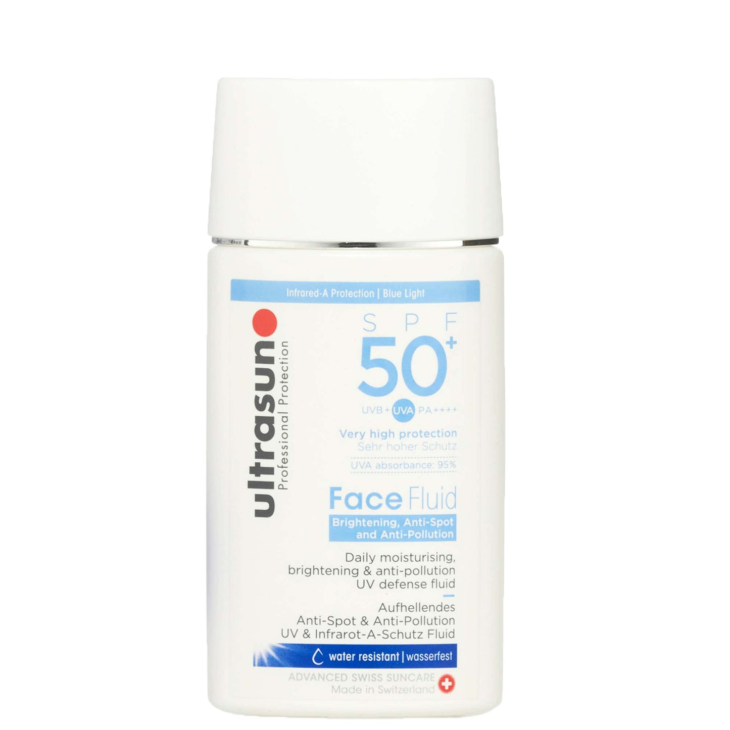 Ultrasun  Face Fluid: Brightening, Anti-Spot & Anti-PollutionSPF 50+ 40ml