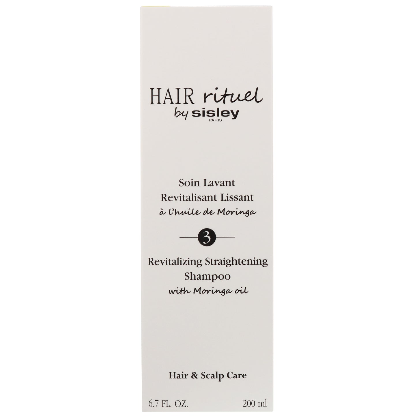 Hair Rituel by Sisley Cleansing & Detangling Revitalizing Straightening Shampoo With Moringa Oil 200ml - Additional 1