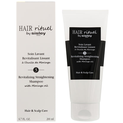 Hair Rituel by Sisley Cleansing & Detangling Revitalizing Straightening Shampoo With Moringa Oil 200ml - Additional 2