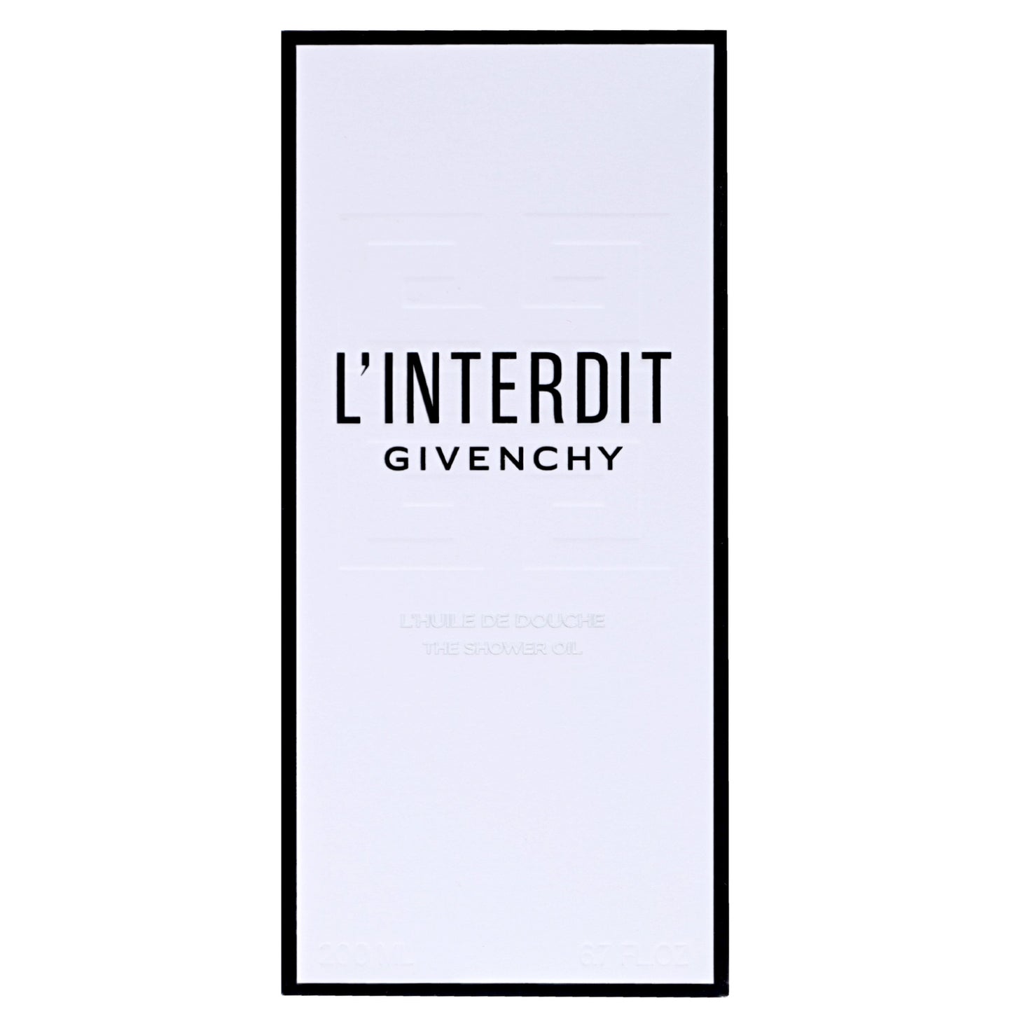 Givenchy L'interdit The Shower Oil 200ml - Additional 1