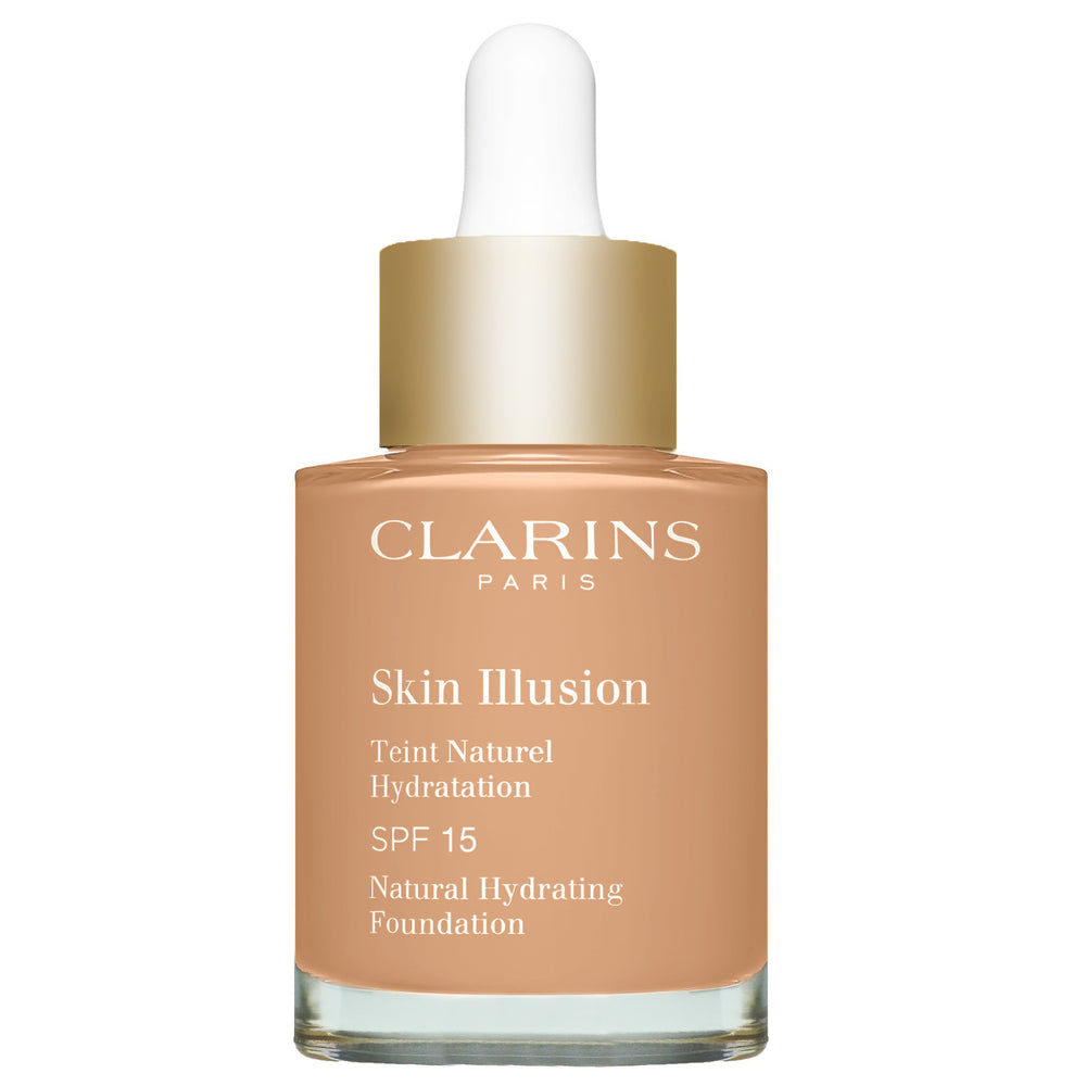 Clarins Skin Illusion Natural Hydrating Foundation SPF15 108.5W Cashew 30ml / 1 fl.oz. - Extra