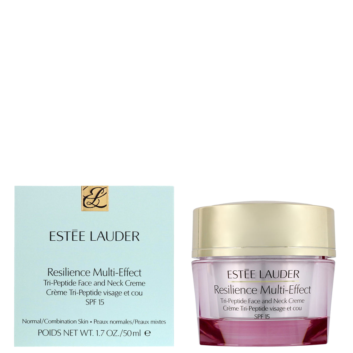 Estée Lauder Resilience Multi-Effect Tri-Peptide Face and Neck Creme For Normal/Combination Skin SPF15 50ml - Additional 2