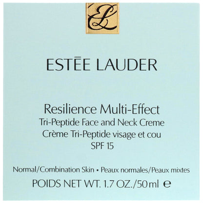 Estée Lauder Resilience Multi-Effect Tri-Peptide Face and Neck Creme For Normal/Combination Skin SPF15 50ml - Additional 1