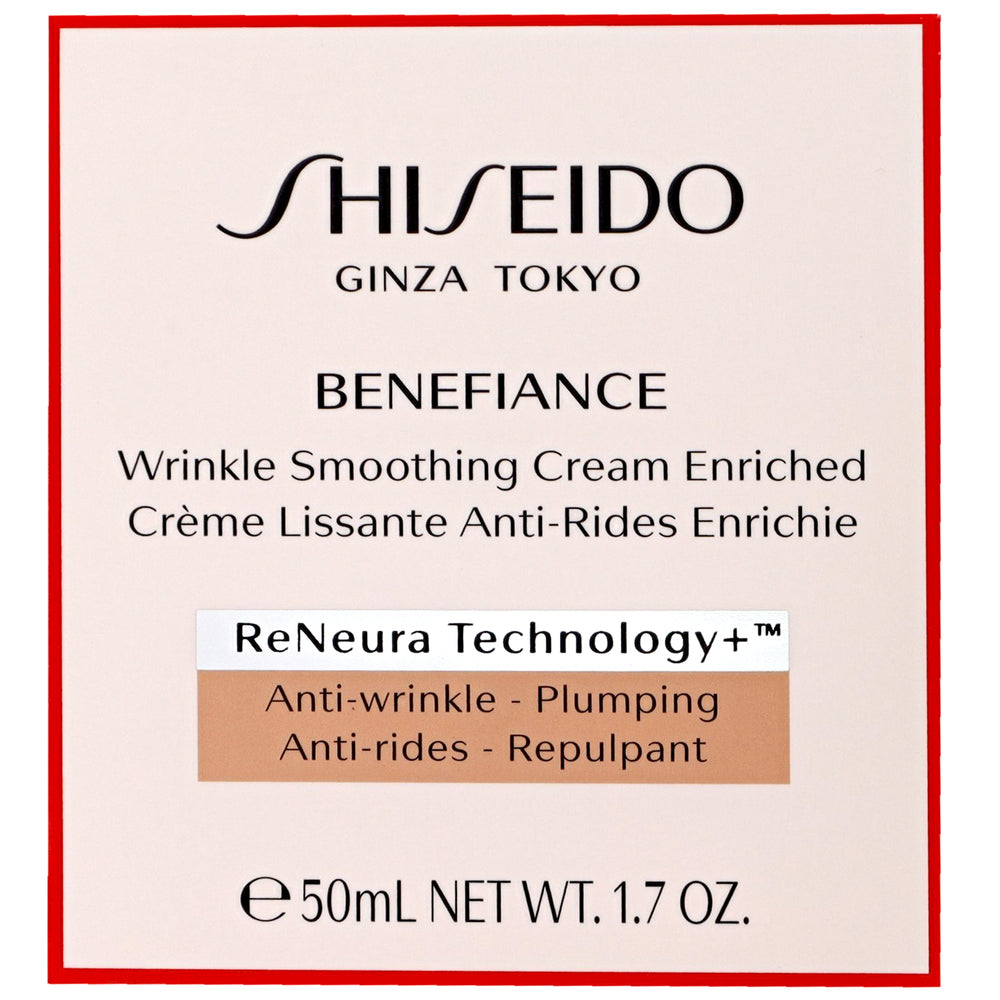 Shiseido Day And Night Creams Benefiance: Wrinkle Smoothing Cream Enriched 50ml / 1.7 oz. - Additional 1