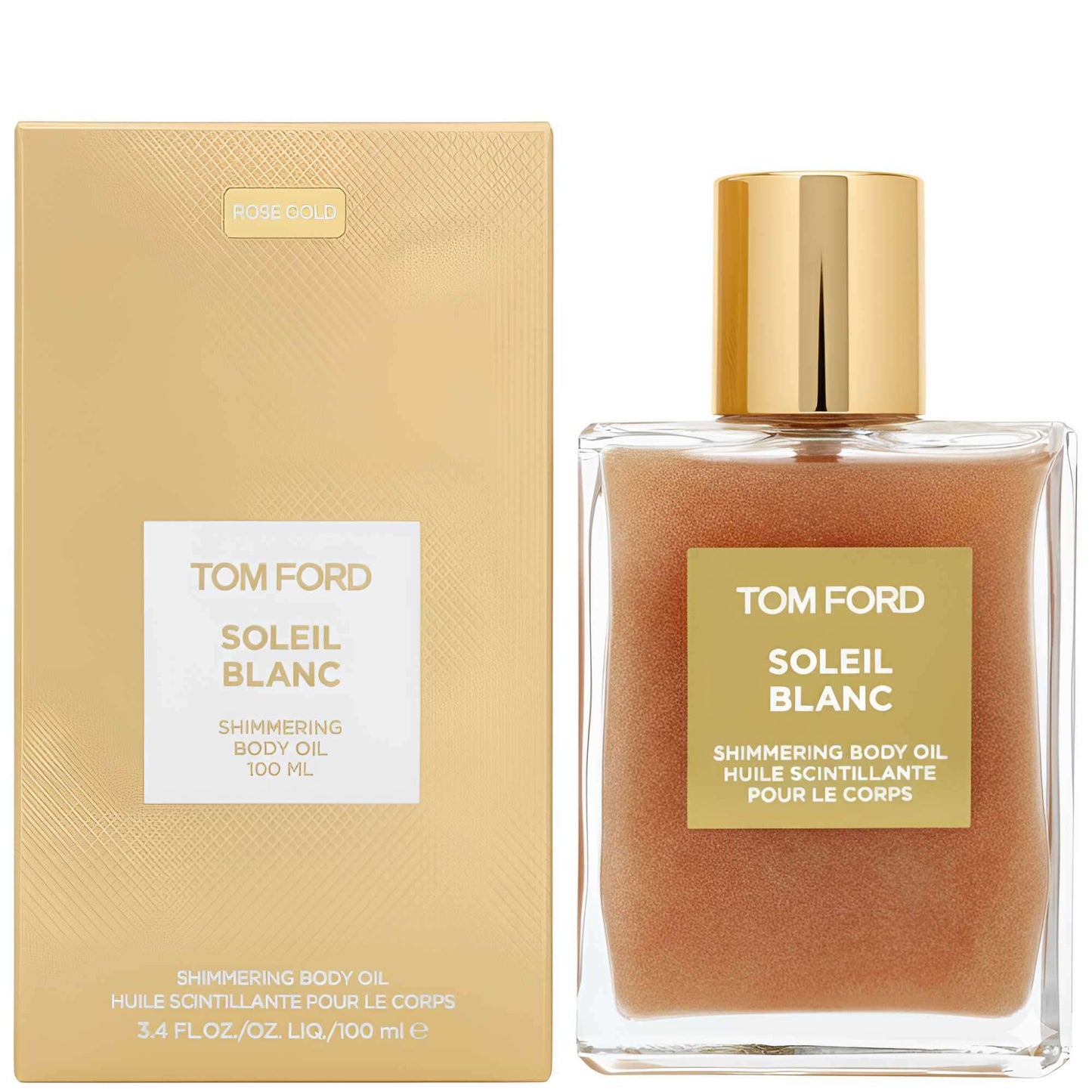 Tom Ford Private Blend Soleil Blanc Shimmering Body Oil Rose Gold 100ml - Additional 2