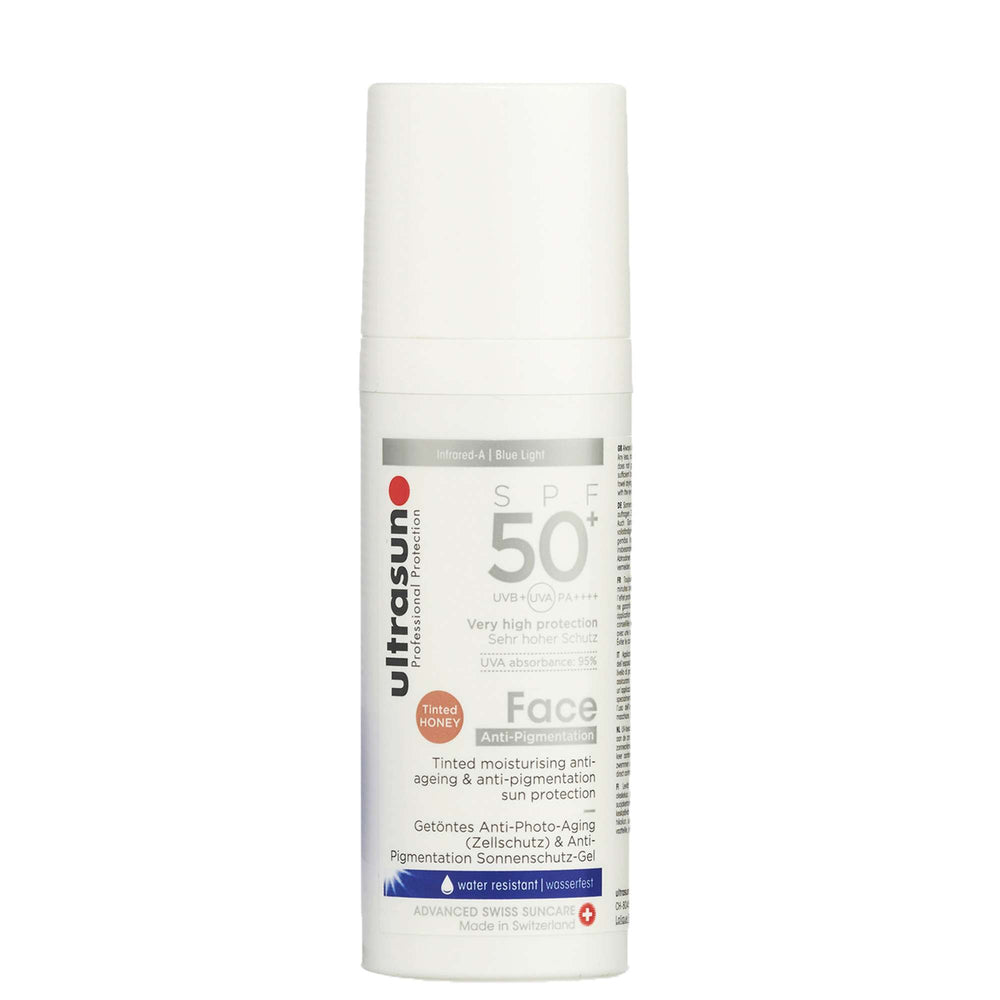 Ultrasun Face  Tinted Anti-Pigmentation Sun Protection Honey SPF50+ 50ml