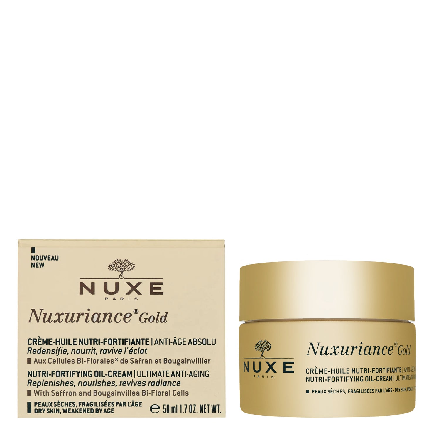 Nuxe Nuxuriance Gold Nutri-Fortifying Oil-Cream 50ml - Additional 2