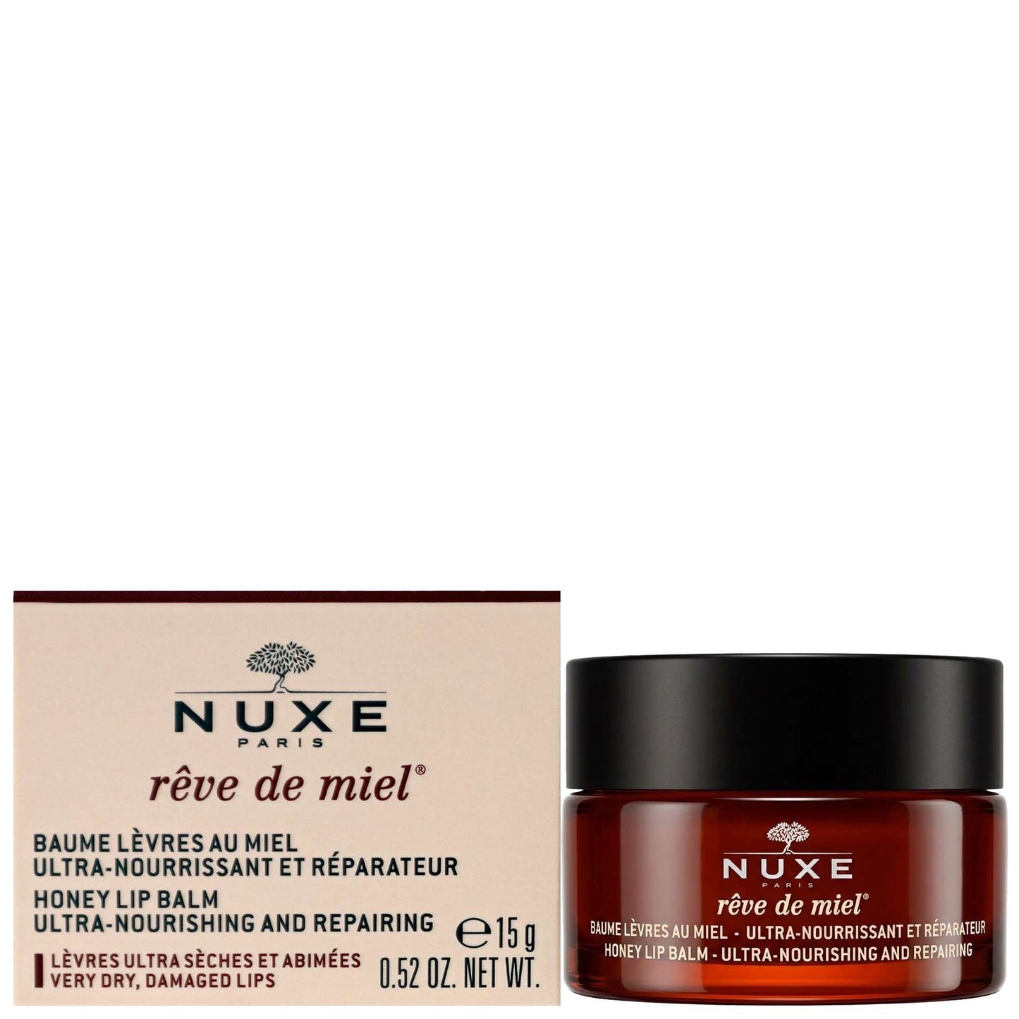 Nuxe Rêve de Miel Ultra Nourishing and Repairing Honey Lip Balm 15g - Additional 2