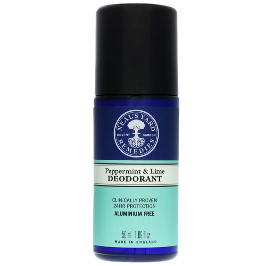 Neal's Yard Remedies Deodorant Peppermint & Lime Roll-On Deodorant 50ml