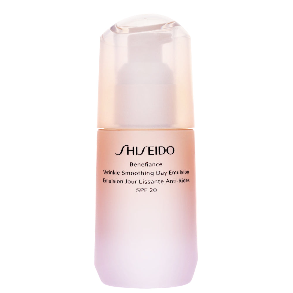 Shiseido Day And Night Creams Benefiance: Wrinkle Smoothing Day Emulsion SPF20 75ml / 2.5 fl.oz.