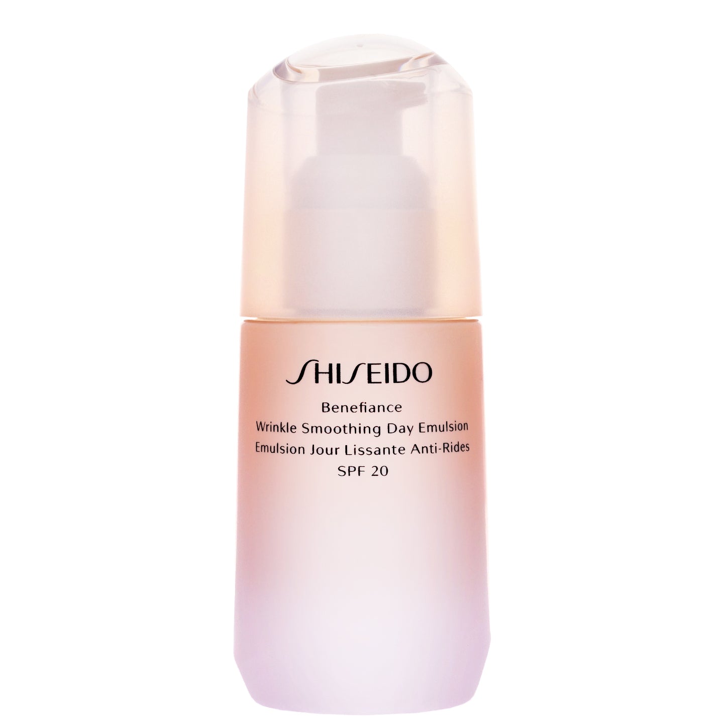 Shiseido Day And Night Creams Benefiance: Wrinkle Smoothing Day Emulsion SPF20 75ml / 2.5 fl.oz.