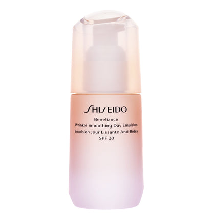 Shiseido Day And Night Creams Benefiance: Wrinkle Smoothing Day Emulsion SPF20 75ml / 2.5 fl.oz.