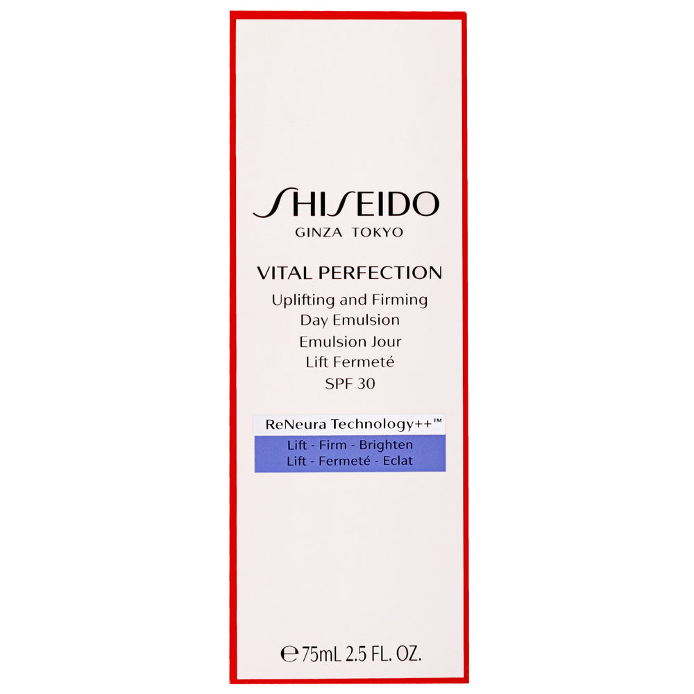 Shiseido Day And Night Creams Vital-Perfection: Uplifting and Firming Day Emulsion SPF30 75ml / 2.5 fl.oz. - Additional 1