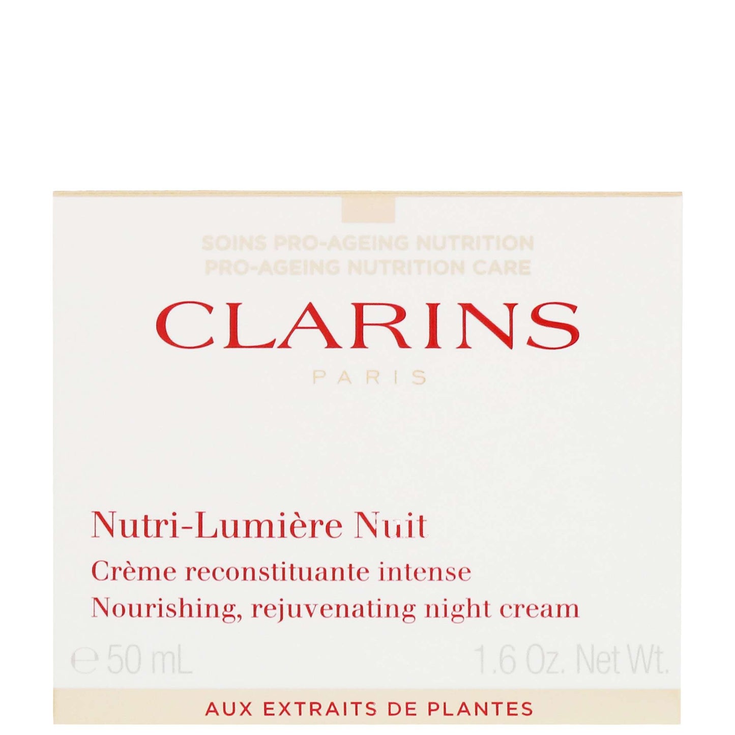 Clarins Nutri-Lumière Nourishing, Rejuvenating Night Cream 50ml - Additional 1