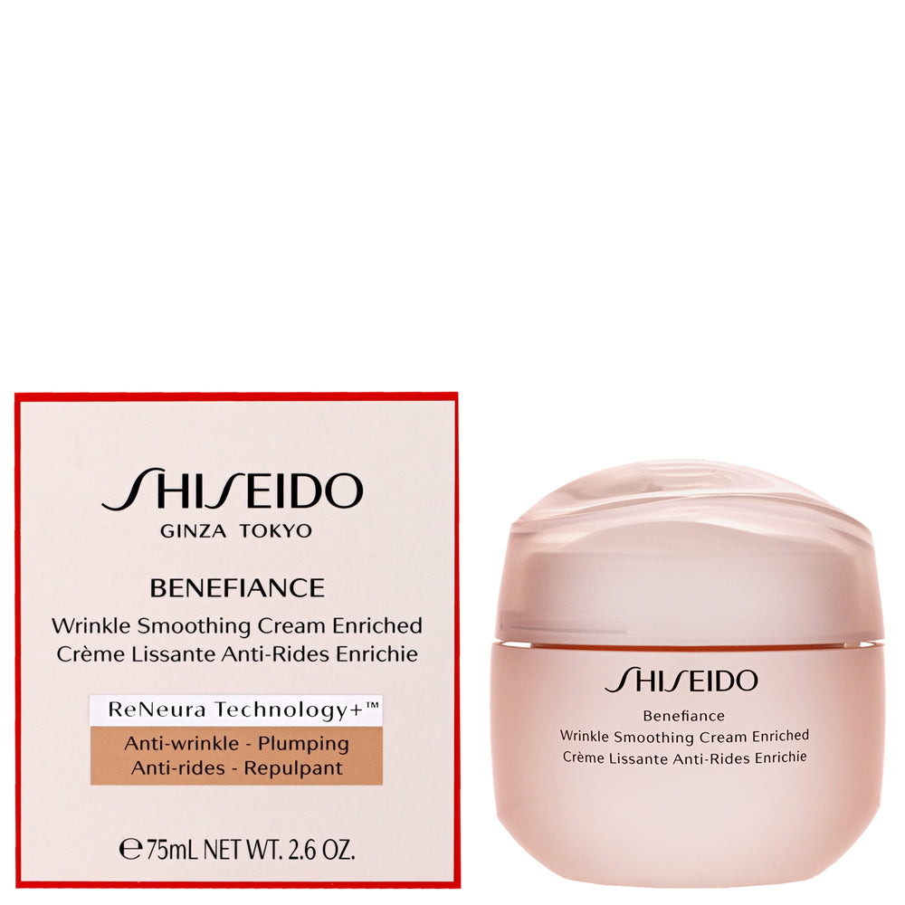 Shiseido Day And Night Creams Benefiance: Wrinkle Smoothing Cream Enriched 75ml - Additional 2