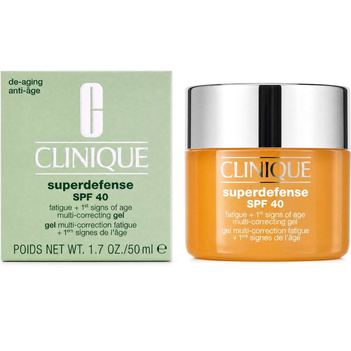 Clinique Superdefense Fatigue + 1st Signs of Age Multi-Correcting Gel SPF40 50ml - Additional 1